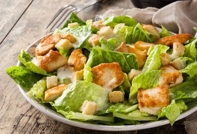 Order Caesar Salad food online from The Cracked Yolk store, Fairburn on bringmethat.com