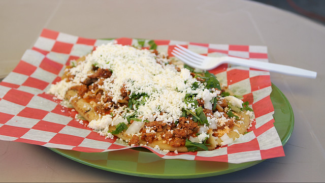 Order Huarache food online from El Taco Chico store, Oak Park on bringmethat.com