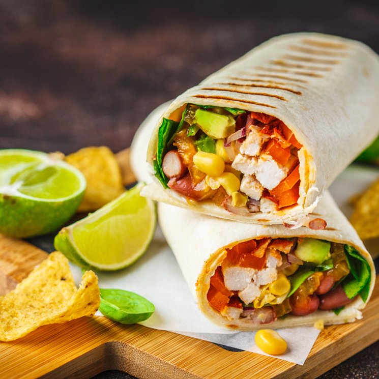 Order Childs 1 Burrito, Rice & Beans food online from Pancho Mexican Grill store, Birmingham on bringmethat.com