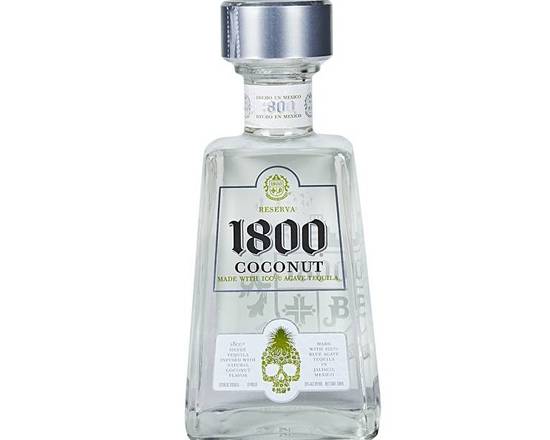 Order 1800 Coconut Silver Tequila food online from Newport Wine & Spirits store, Newport Beach on bringmethat.com