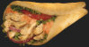 Order Grilled Chicken on Pita food online from Spangles store, Wichita on bringmethat.com