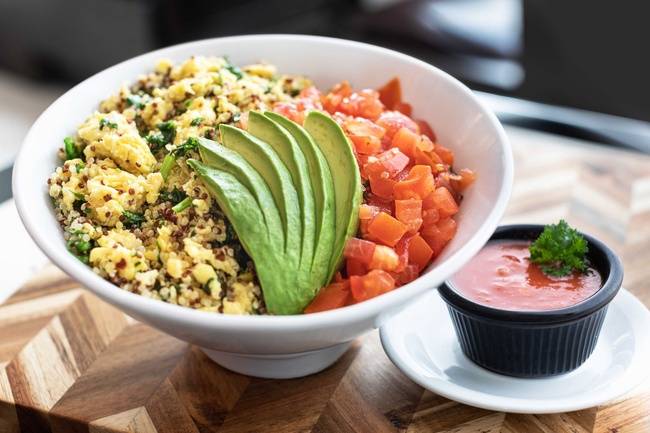 Order Quinoa Scramble Bowl food online from Eleven City Diner store, Chicago on bringmethat.com