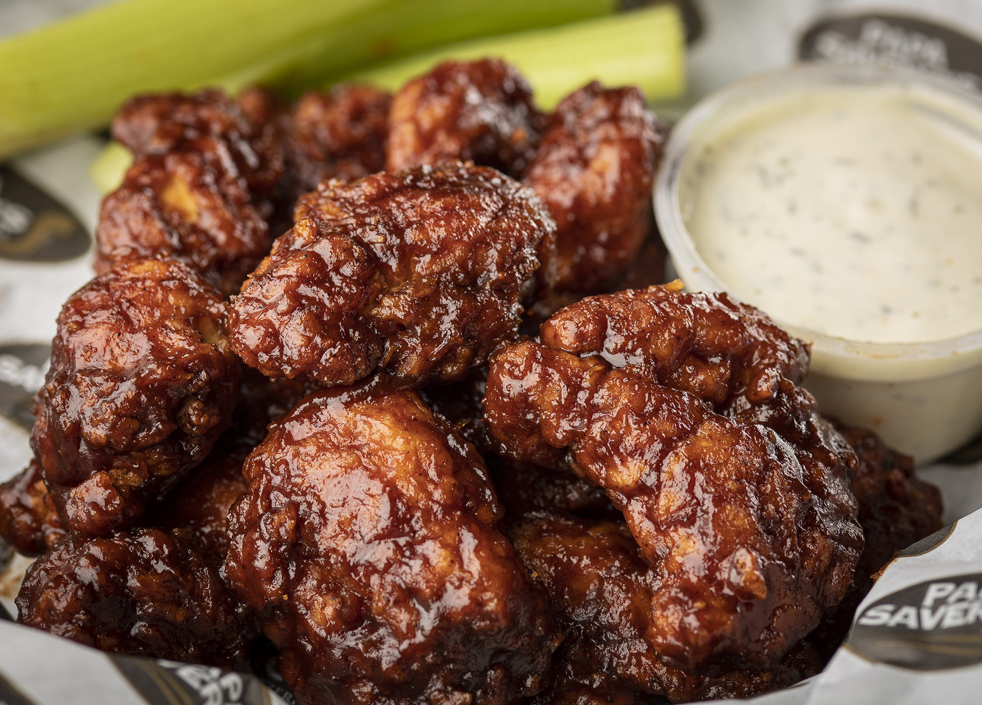 Order Buffalo Wings food online from Papa Saverio's Pizzeria store, Aurora on bringmethat.com