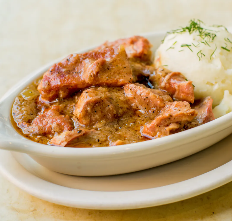 Order Ola's Famous Veal Goulash food online from Veselka store, New York City on bringmethat.com