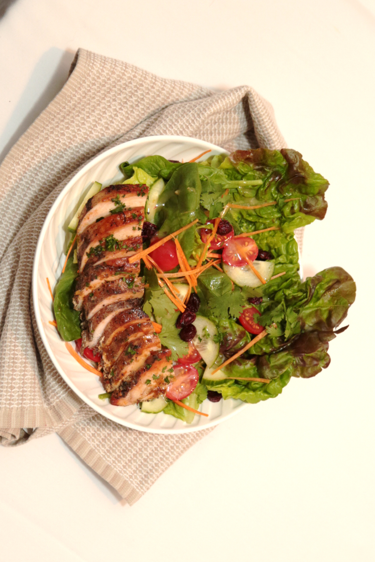 Order Jerk Chicken Salad food online from Henrica Restaurant store, Rosedale on bringmethat.com