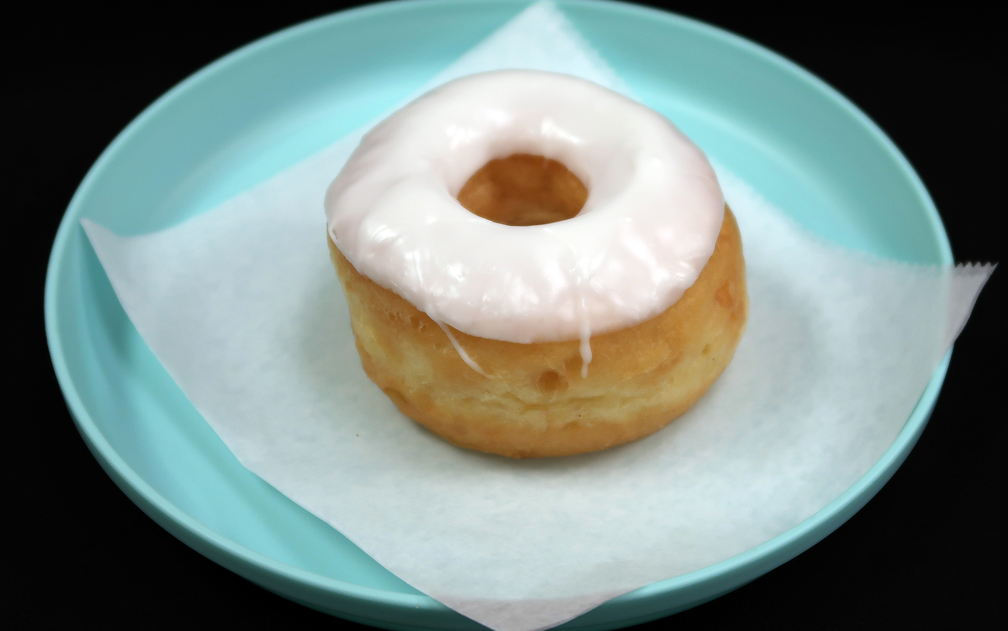 Order White Icing Donut food online from Bedford Hello Donuts store, Bedford on bringmethat.com