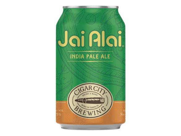 Order Cigar City Brewing Jai Alai IPA - 6x 12oz Cans food online from Rayan Discount Liquors store, CHICAGO on bringmethat.com