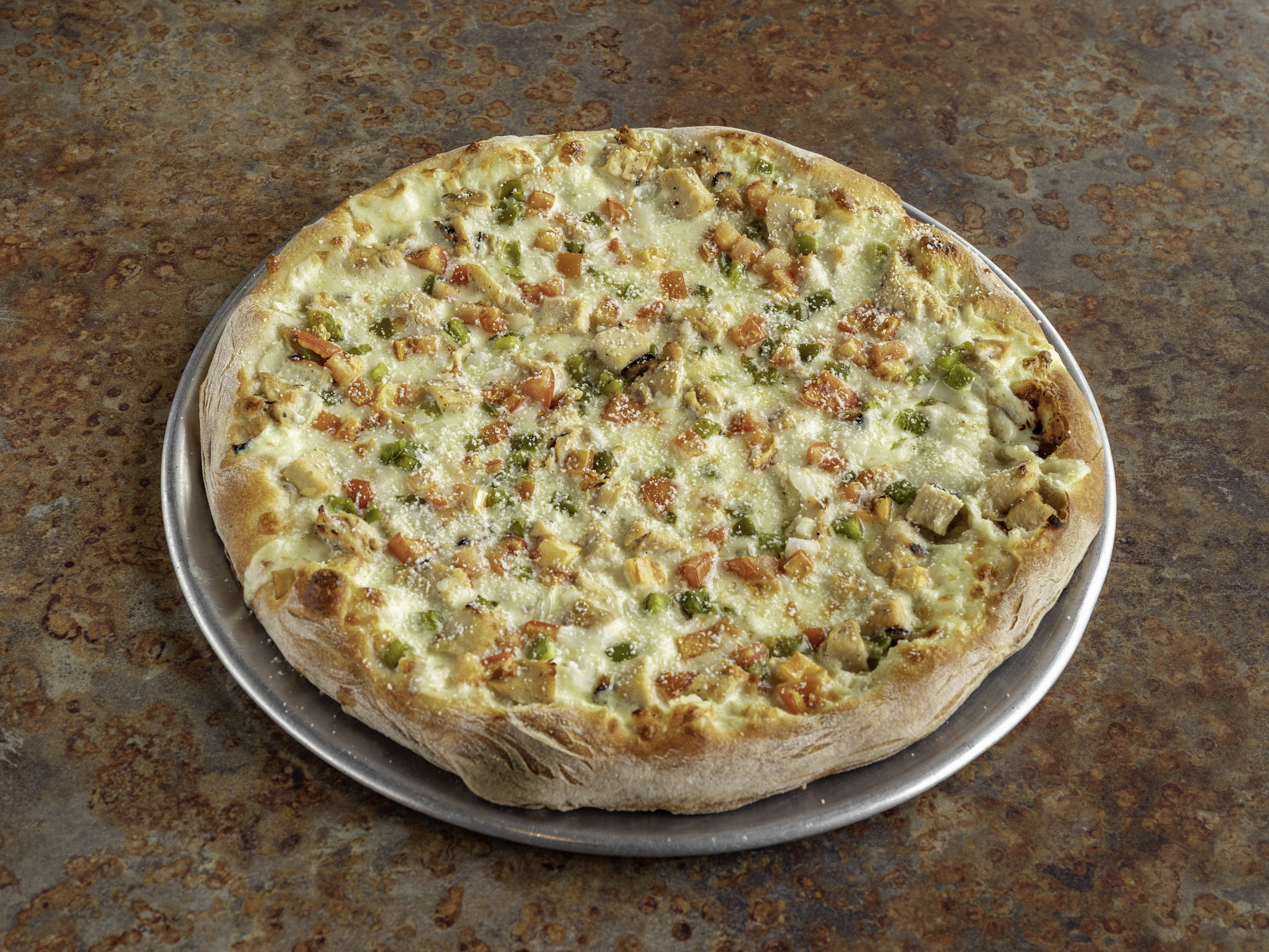Order Chicken Delight Pizza food online from Carmelos Italian Pizza store, Caledonia on bringmethat.com