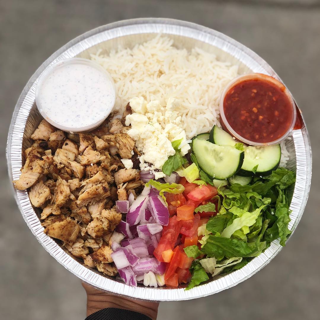 Order Chicken Bowl food online from St. Louis Gyros store, Manchester on bringmethat.com