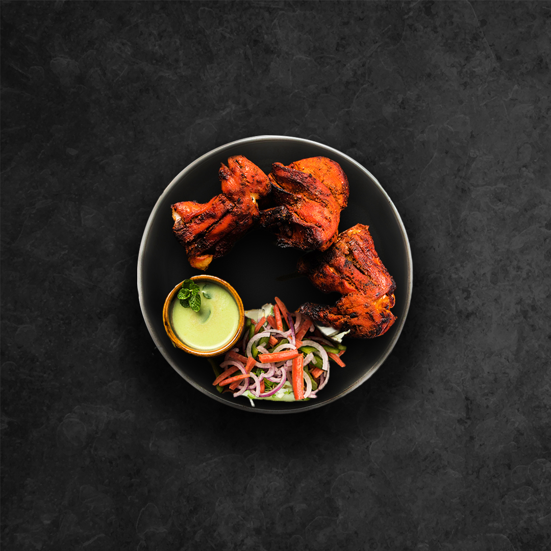 Order Charred Tandoori Chicken food online from United Kitchens Of India store, Voorhees on bringmethat.com