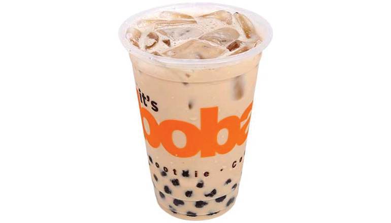 Order Hokkaido Milk Tea Smoothie food online from Boba Time store, Commerce on bringmethat.com