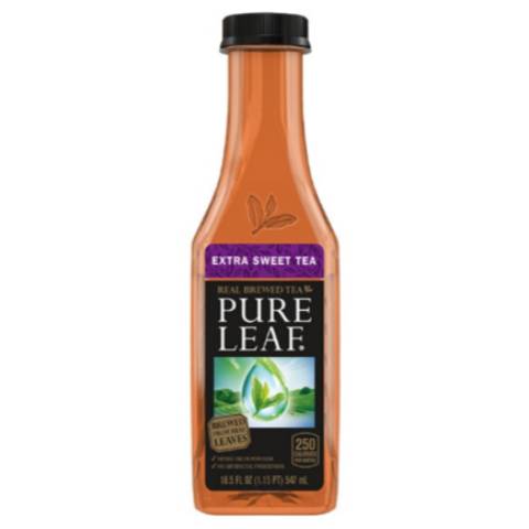 Order Pure Leaf Extra Sweet Tea 18.5oz food online from Speedway store, Cincinnati on bringmethat.com