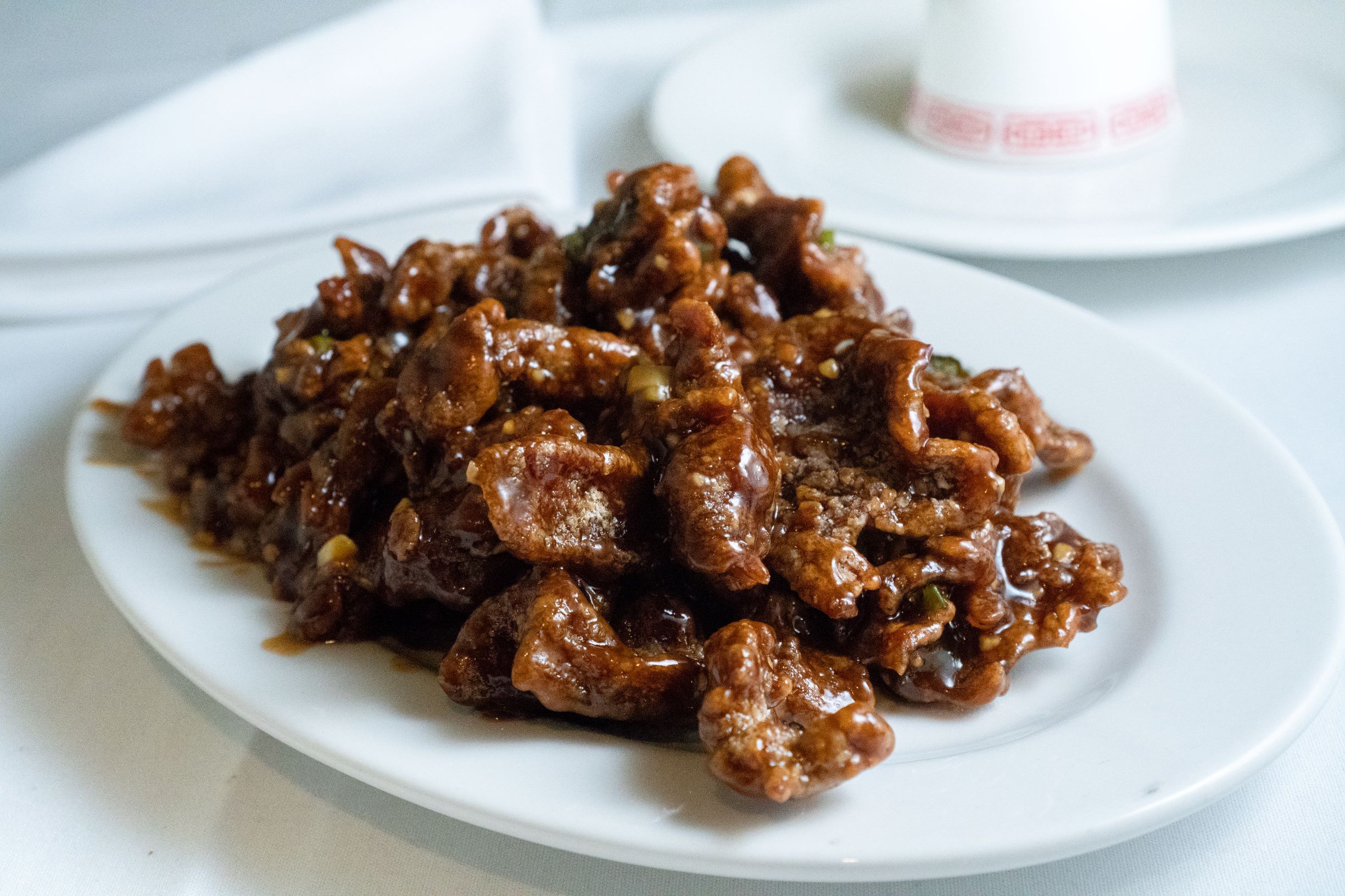 Order S7. Crispy Beef food online from SzeChwan Inn Chinese Restaurant store, Canoga Park on bringmethat.com