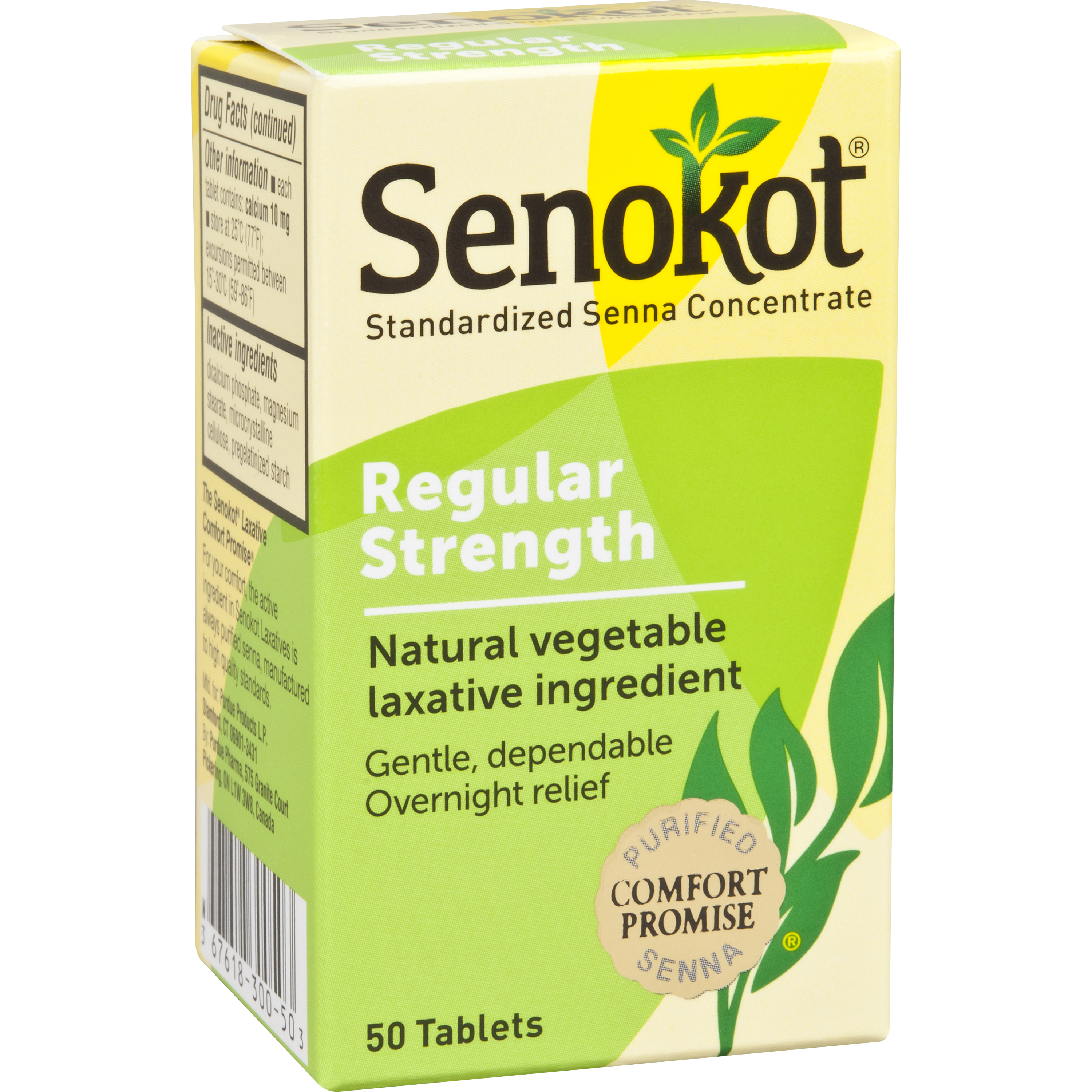 Order Senokot Regular Strength Natural Vegetable Laxative Ingredient Tablets - 50 ct food online from Rite Aid store, Cathedral City on bringmethat.com