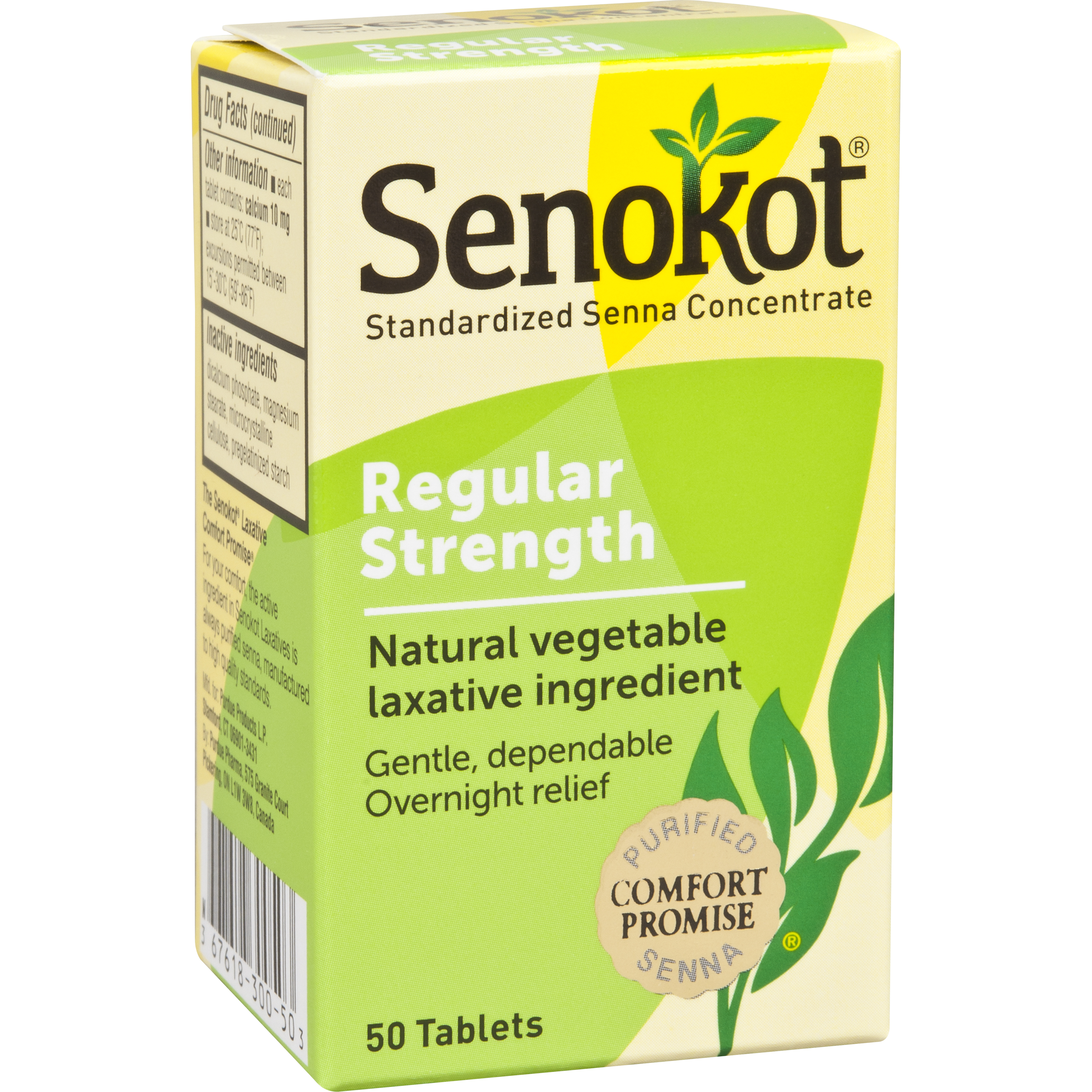 Order Senokot Regular Strength Natural Vegetable Laxative Ingredient Tablets - 50 ct food online from Rite Aid store, Redwood City on bringmethat.com