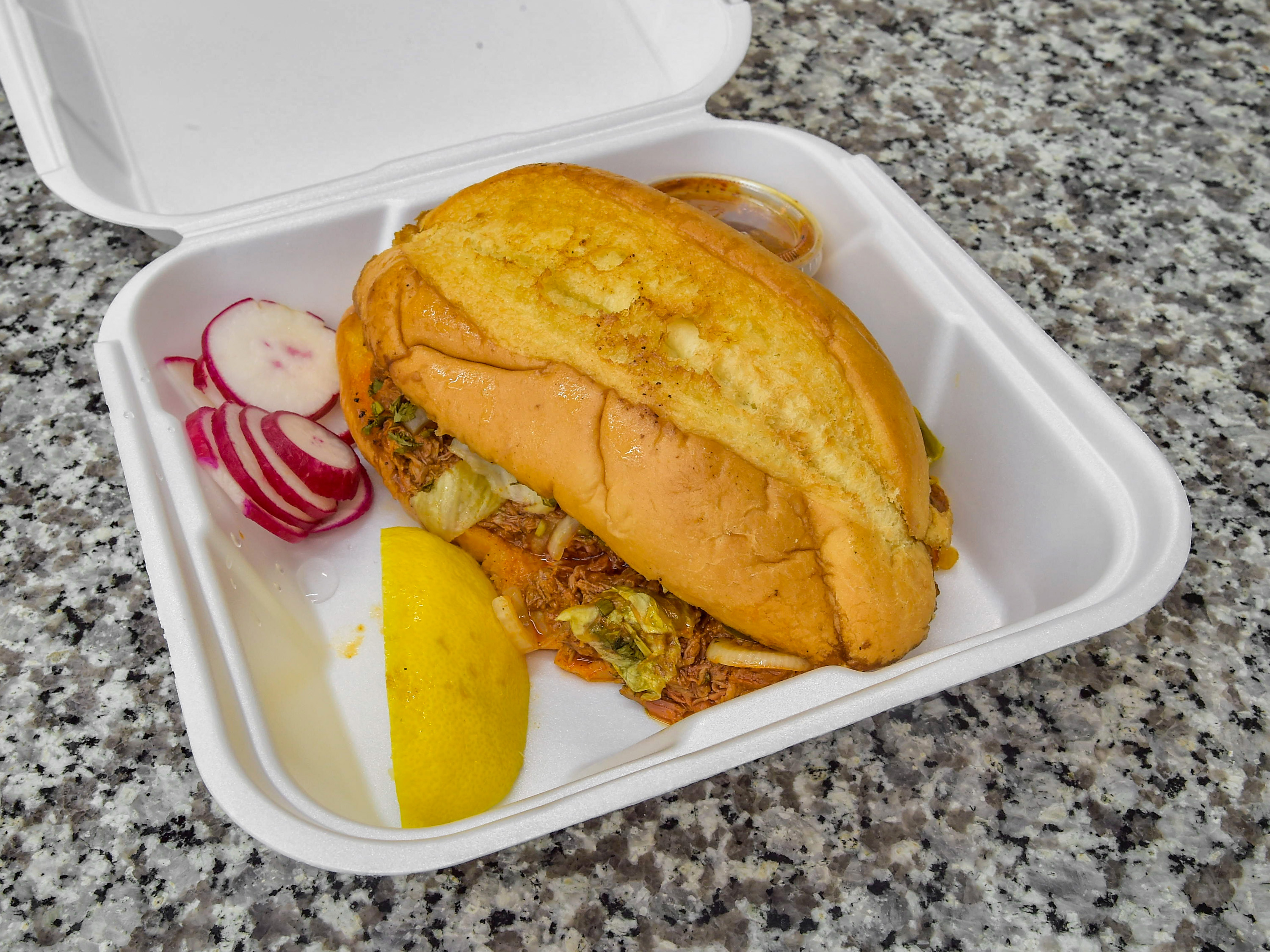 Order Torta with Free 16 oz. soda food online from Usa Food And Deli Inc store, Exeter on bringmethat.com