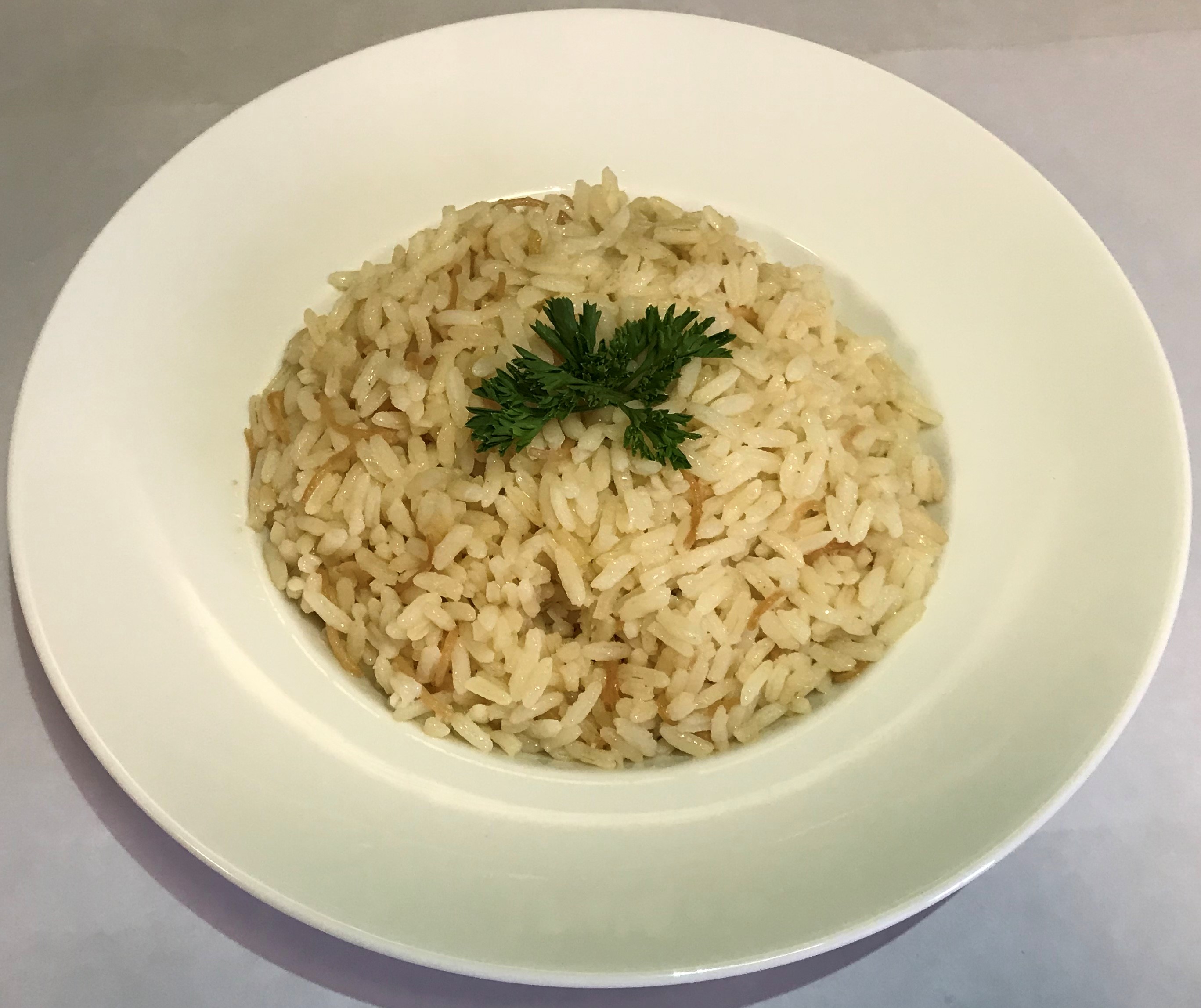Order Side of Rice food online from Noor Mediterranean Grill store, Somerville on bringmethat.com