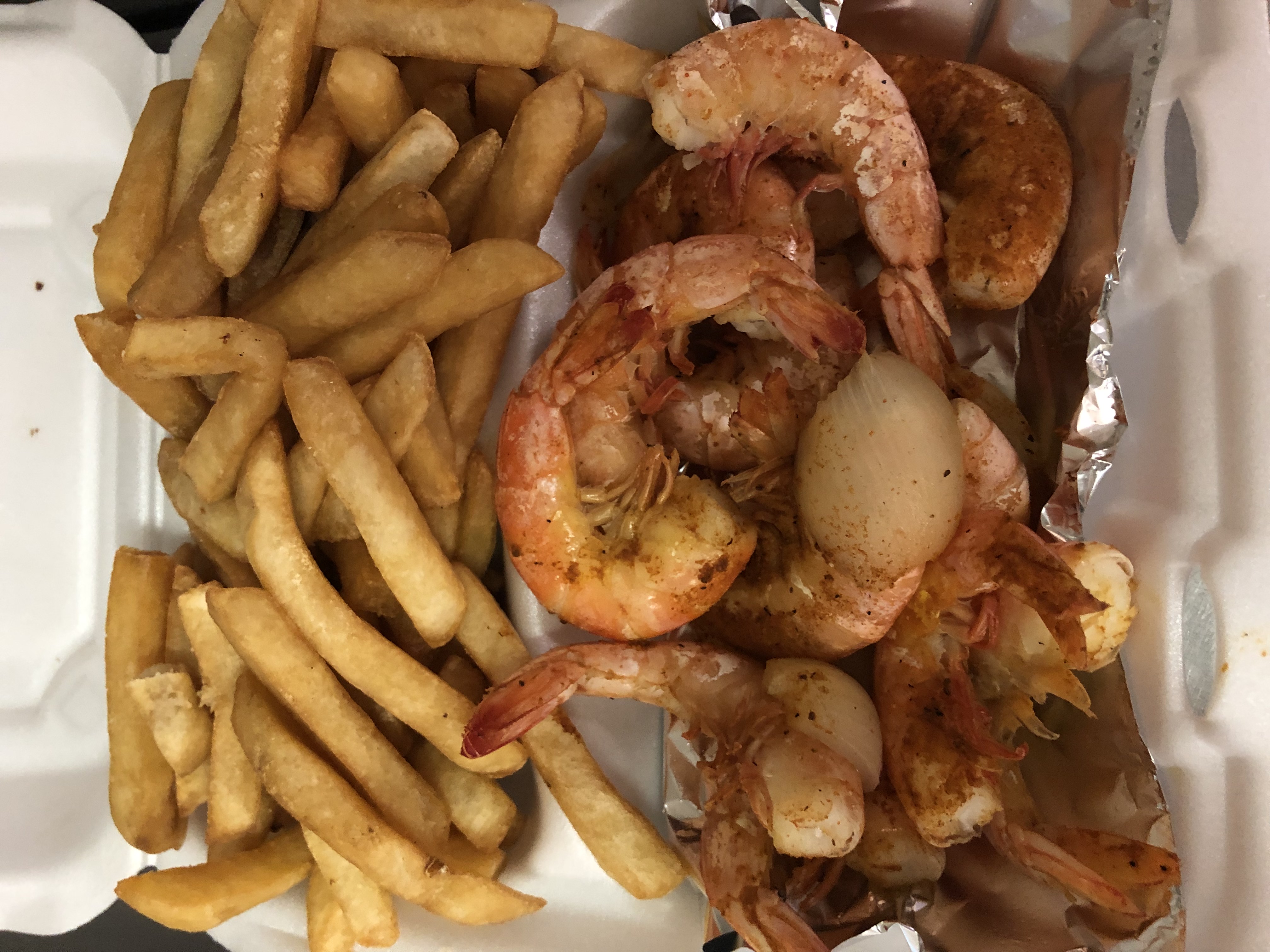 Order 1/2 lb. X-Large Steamed Shrimp Platter food online from Norris Seafood store, Essex on bringmethat.com
