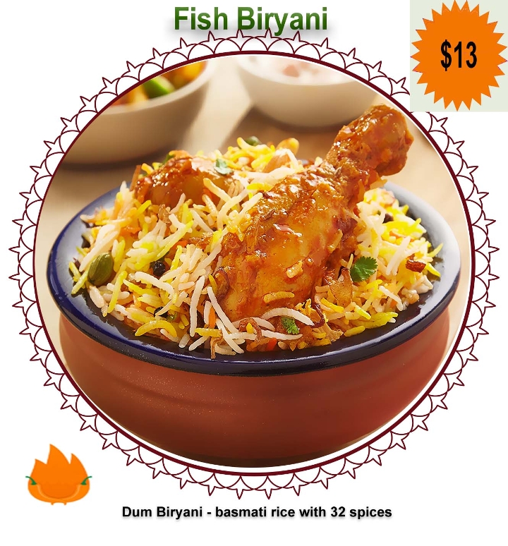 Order Dakshin Special Chicken Biryani food online from Dakshin Indian Bistro - N Hamilton Rd store, Columbus on bringmethat.com