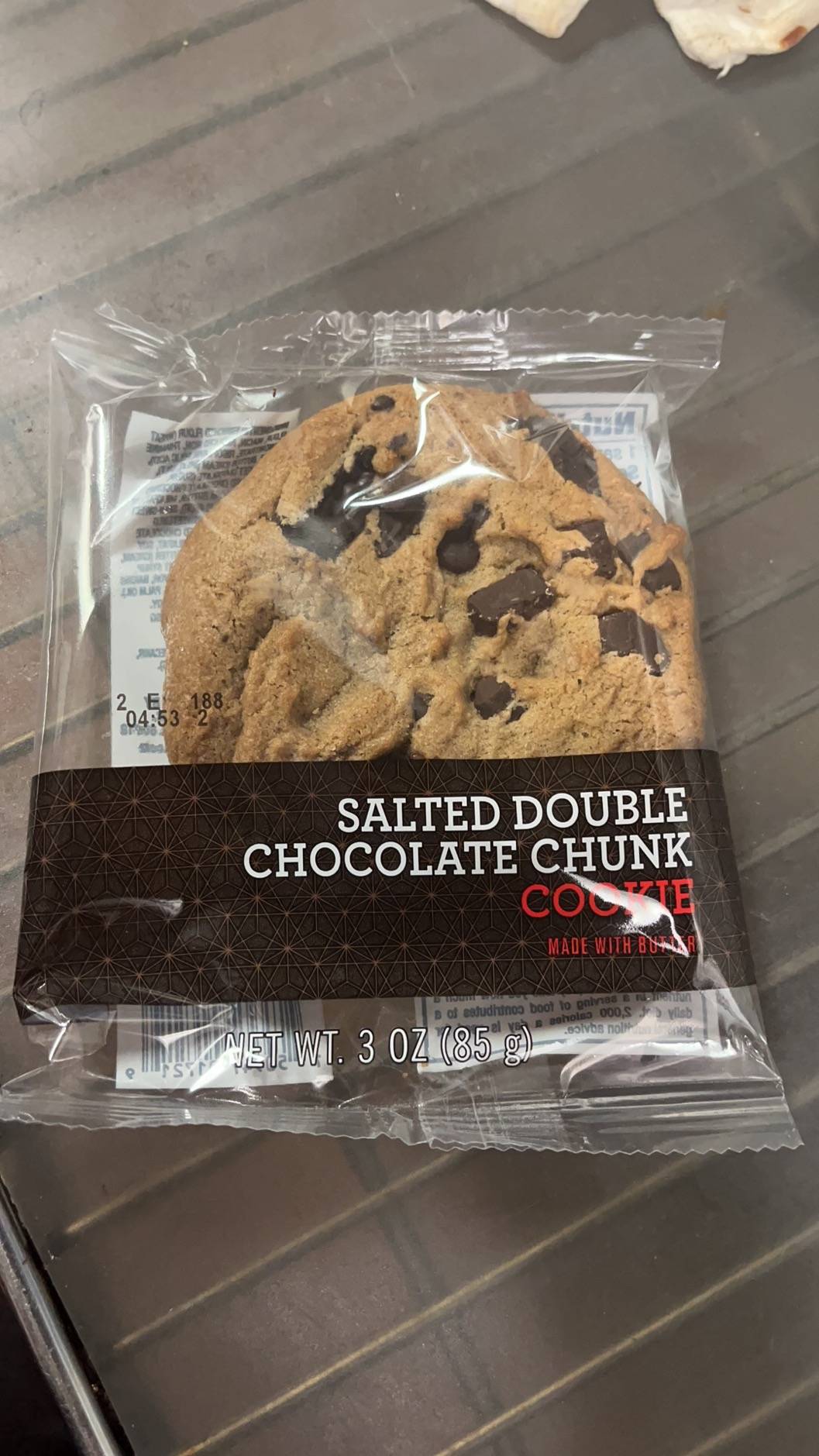 Order salted double chocolate chunk cookie food online from Tokyo Grill store, Lexington on bringmethat.com