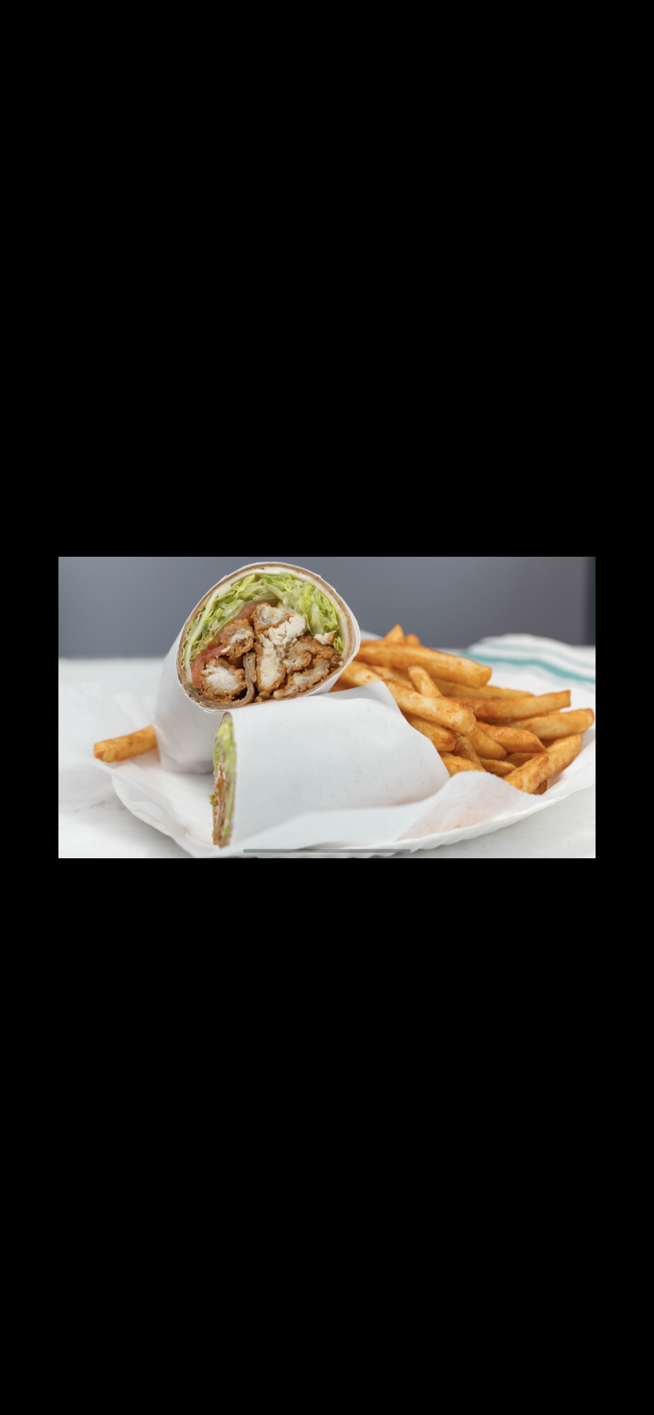 Order Chicken Finger Wrap food online from Olympic Pizza store, Arlington on bringmethat.com