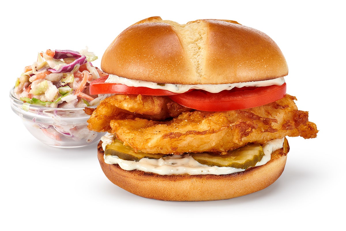 Order NEW! Arctic Cod Fish Sandwich food online from Red Robin store, Chesapeake on bringmethat.com