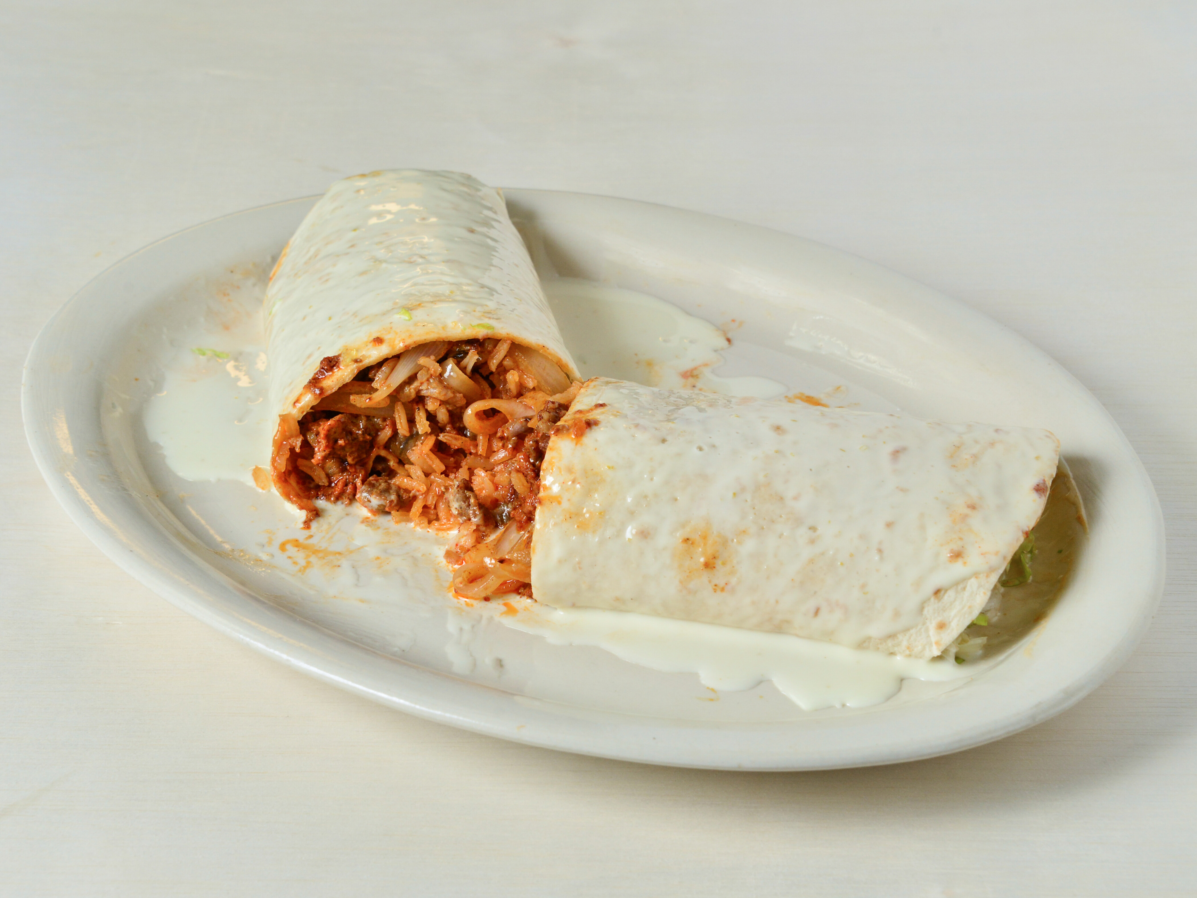 Order BURRITO PERFECTO food online from Oasis Mexican Grill store, Springdale on bringmethat.com