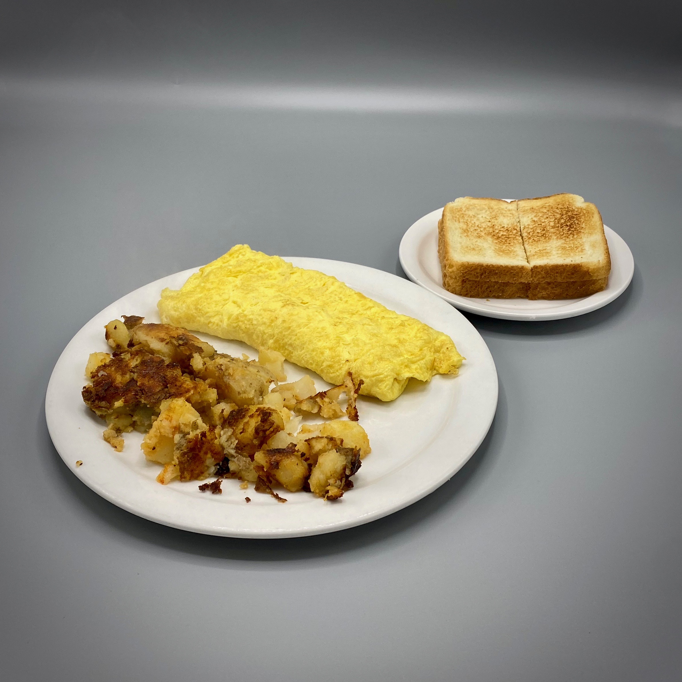 Order Plain Omelette food online from Terry's Diner store, Moosic on bringmethat.com
