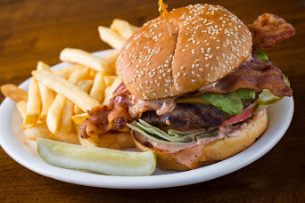 Order 1/4 lb. Bacon Avocado Burger food online from Siggys store, Temecula on bringmethat.com