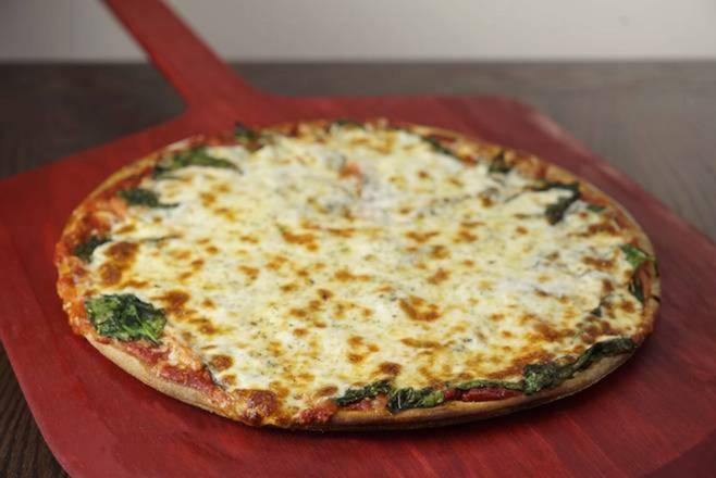 Order Spinach Classic Pizza food online from Rosati's Pizza store, Buffalo Grove on bringmethat.com
