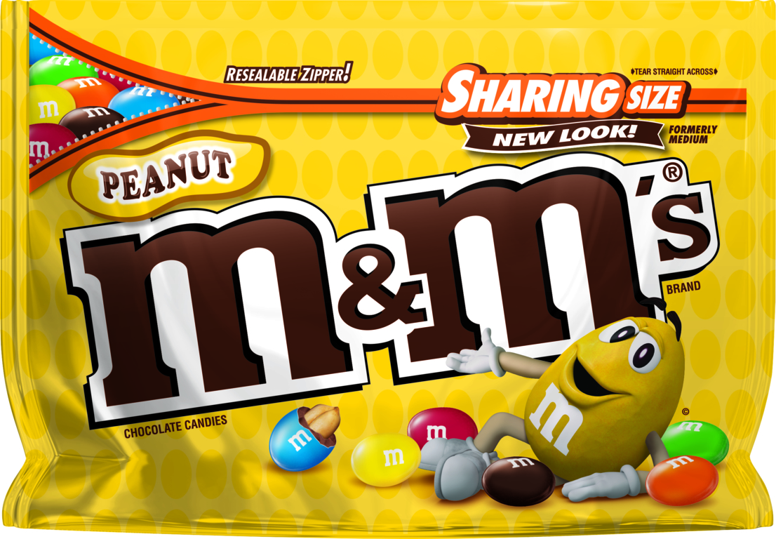 Order M&M'S, Peanut Milk Chocolate Candy Sharing Size Bag - 10.7 Oz food online from Rite Aid store, MILLER PLACE on bringmethat.com