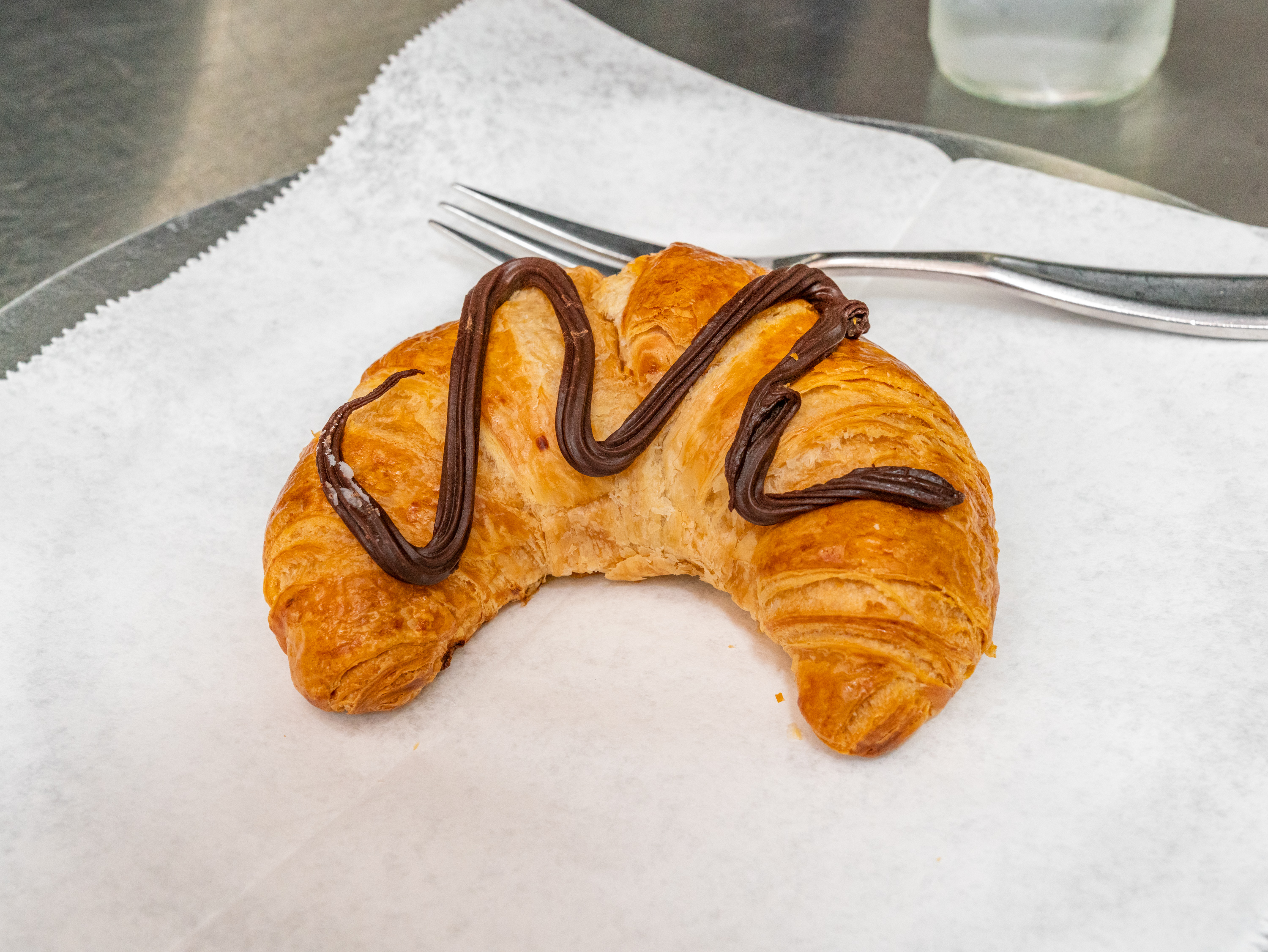 Order Chocolate Croissants food online from Chez Michael French Market store, Avon on bringmethat.com