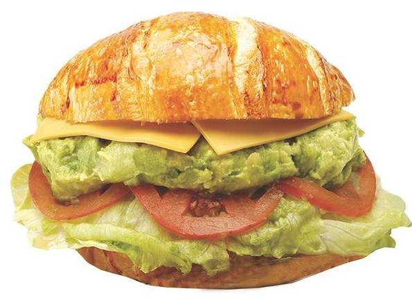 Order #66 Veggie Avocado on Croissant food online from Lee Sandwiches store, Hawaiian Gardens on bringmethat.com