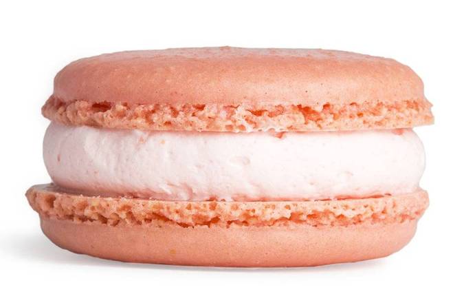 Order Rose Lychee Macaron food online from Noon Tea Creperie store, Madison on bringmethat.com
