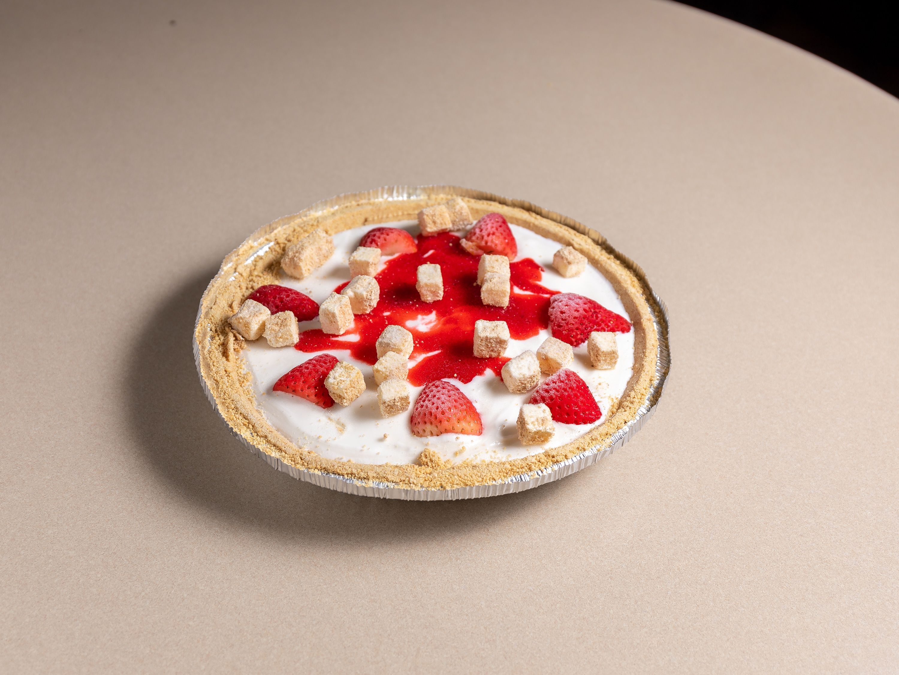 Order Strawberry Cheesecake Pie food online from Yofresh Yogurt Cafe store, Oak Creek on bringmethat.com