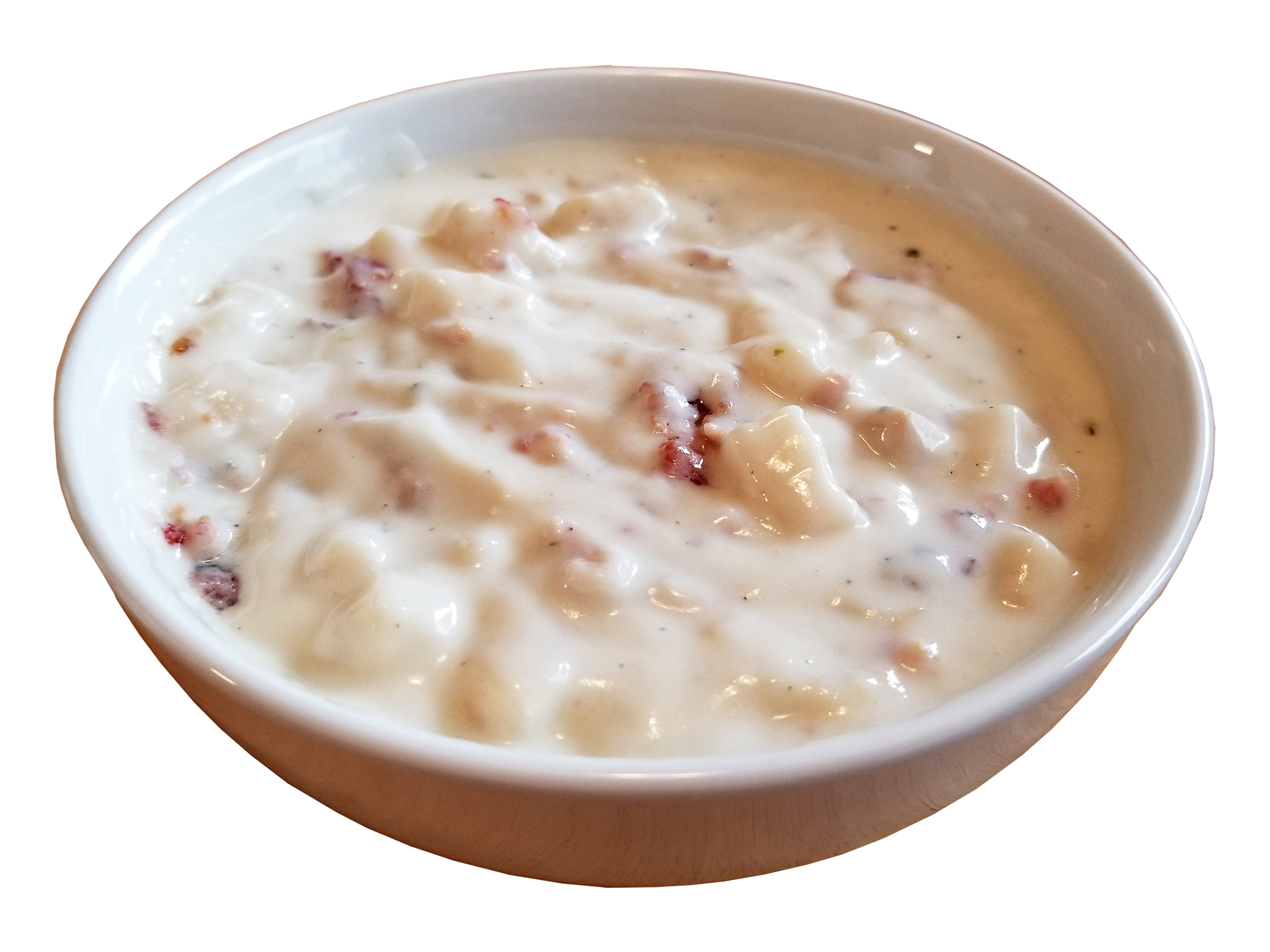 Order New England Clam Chowder  Soup food online from Mike Brick Oven Pizza store, Pottstown on bringmethat.com