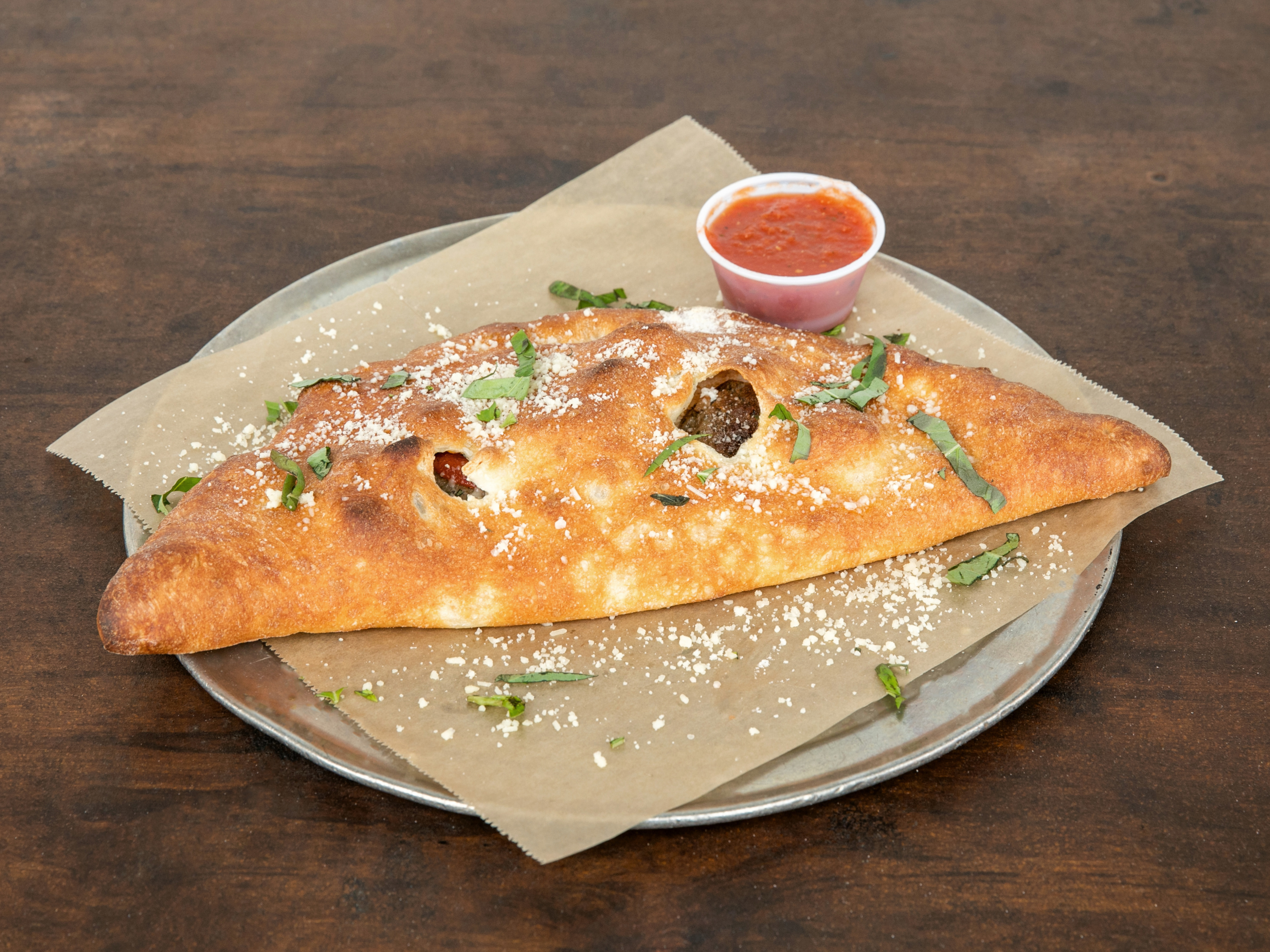 Order Build Your Own Calzone food online from Flippin Pizza store, Encinitas on bringmethat.com