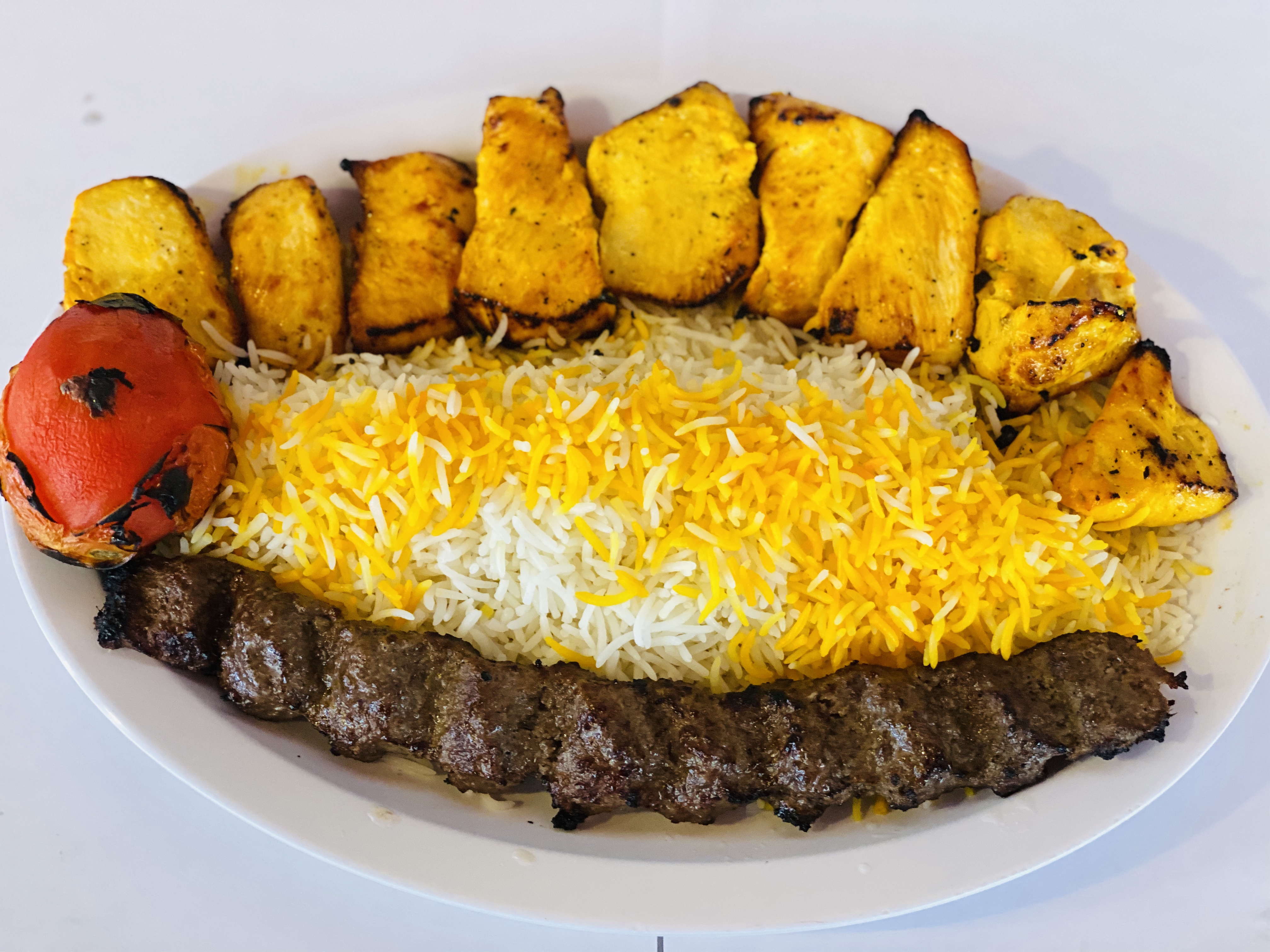 Order 2. Chicken Combo food online from Isfahan Kabob store, San Jose on bringmethat.com