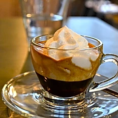 Order Espresso Viennese Con Panna food online from Caffe Di Firenze store, Houston on bringmethat.com