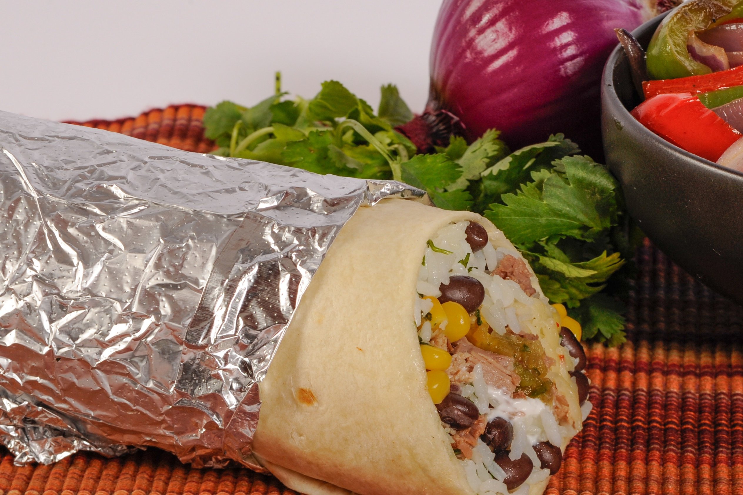 Order Steak Build It Burrito or Bowl food online from Amigos / Kings Classic store, Lincoln on bringmethat.com
