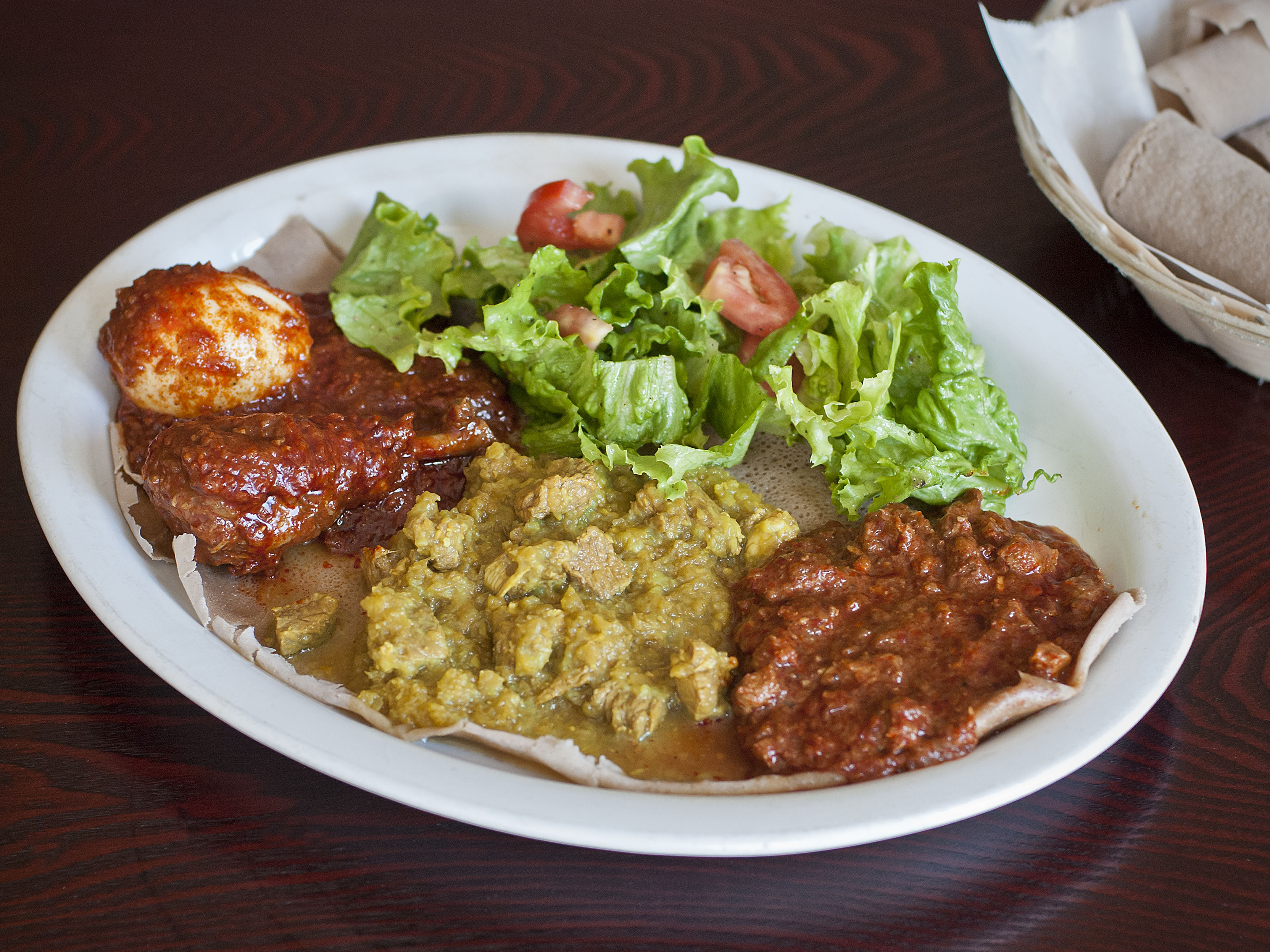 Order Meat Combinations food online from Abesha Ethiopian Cuisine store, Oakland on bringmethat.com