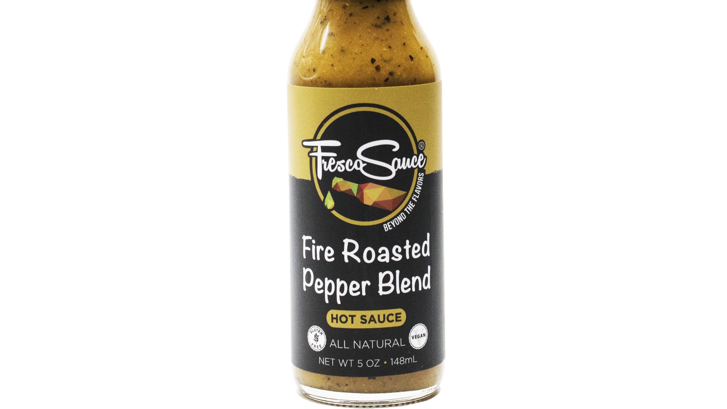 Order 57. Fire Roasted Pepper Blend - Medium - Hot Sauce food online from Rosemary Grill store, Los Angeles on bringmethat.com