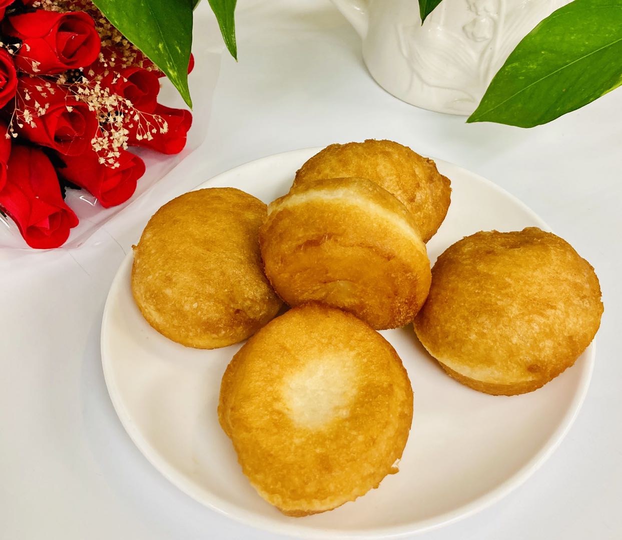 Order 15. Fried Donuts food online from Nice Chinese Restaurant store, Downingtown on bringmethat.com