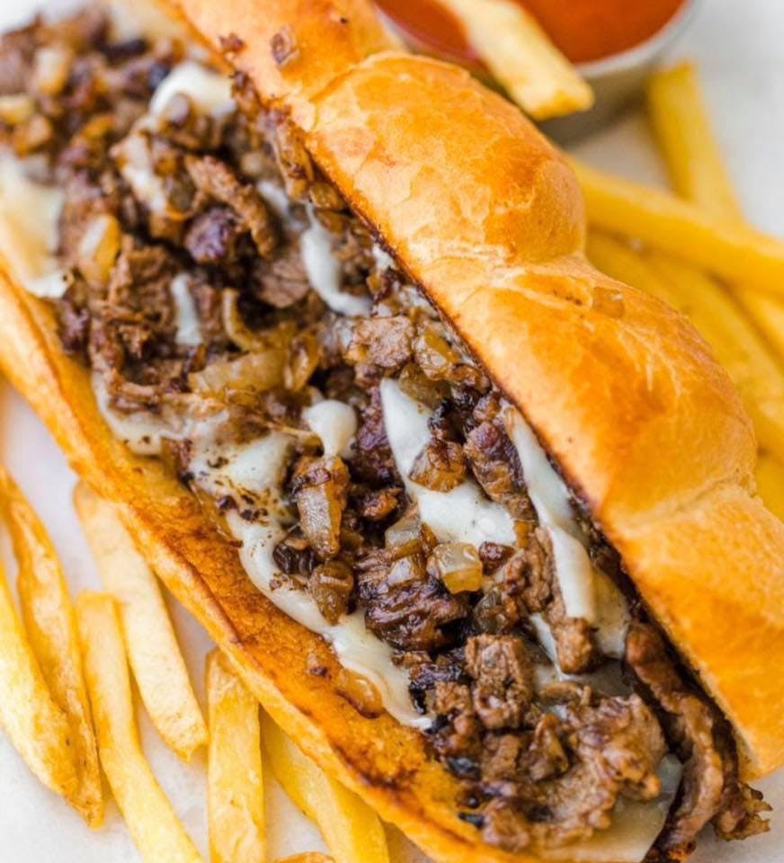 Order Philly Steak & Cheese Sub - 12" food online from Bella store, Windber on bringmethat.com