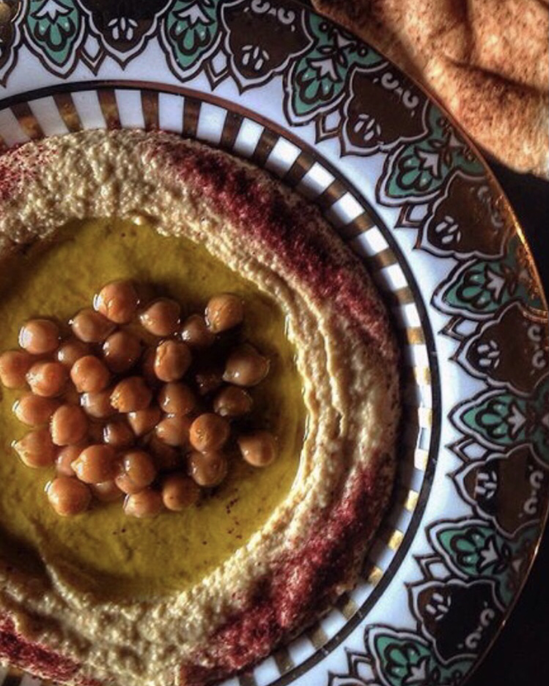 Order Regular Hummus with 2 Pitas food online from Medina Grill store, St. Louis on bringmethat.com