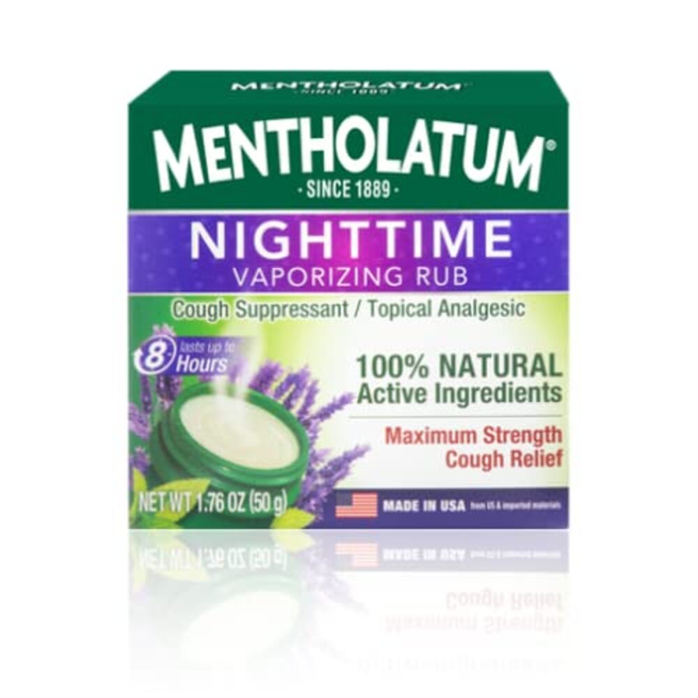 Order Mentholatum Nighttime Vaporizing Rub - 1.76 oz food online from Rite Aid store, Cathedral City on bringmethat.com
