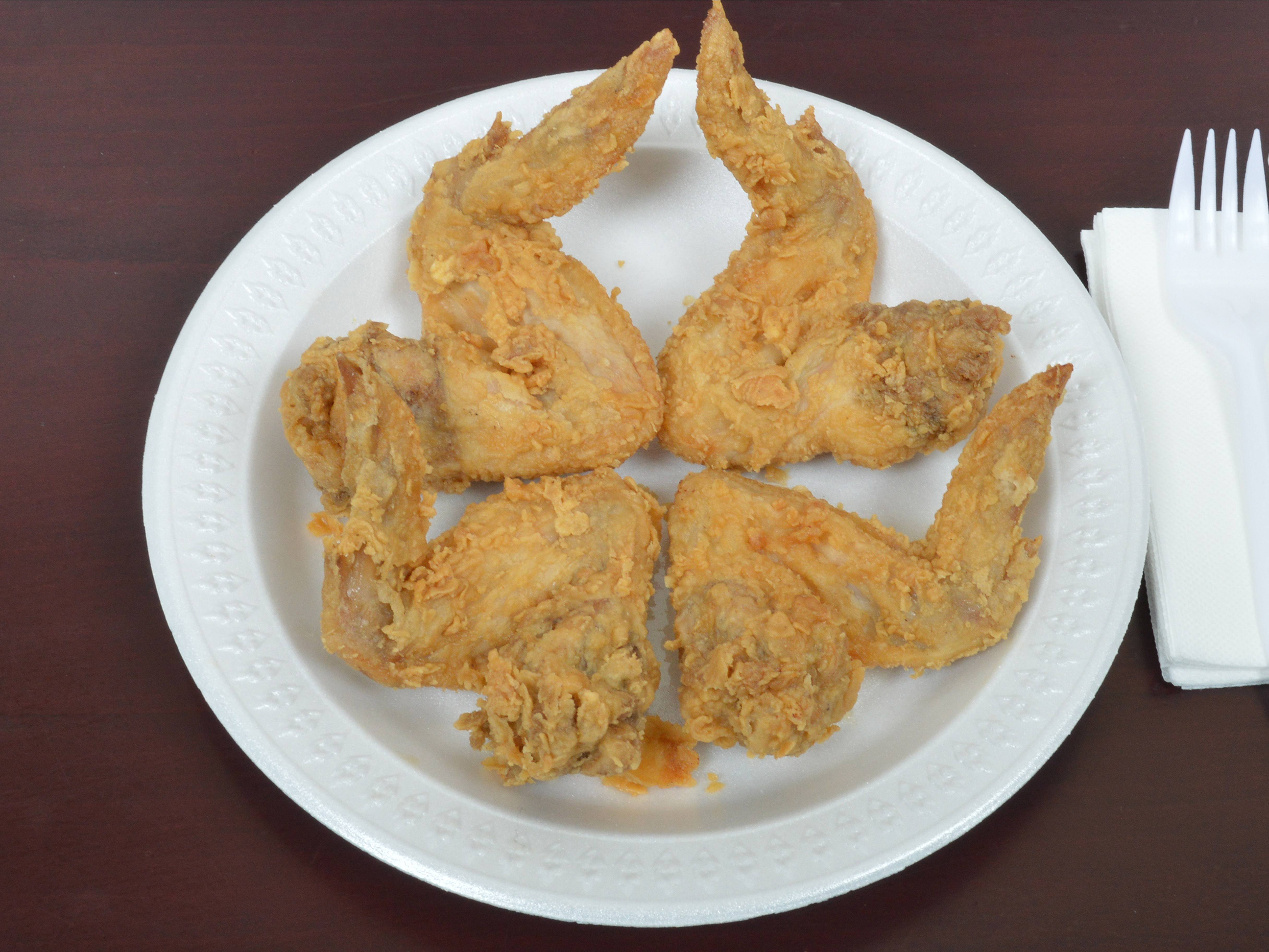 Order A3. 4 Piece Fried Chicken Wings food online from China Wok - Williamsbridge Rd. store, Bronx on bringmethat.com