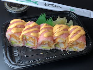 Order Pink Lady Roll food online from Asuka Sushi Japanese Cuisine store, Mt Laurel Township on bringmethat.com