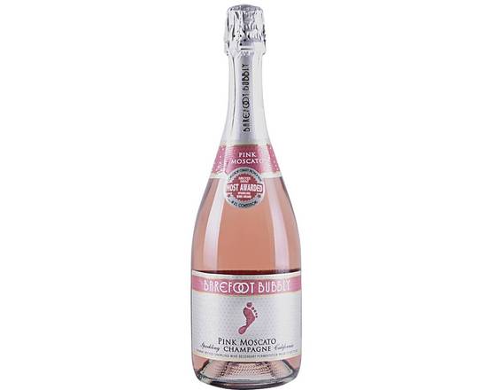 Order Barefoot Bubbly Pink Moscato 750 ml food online from Windy City Liquor Market store, El Cajon on bringmethat.com