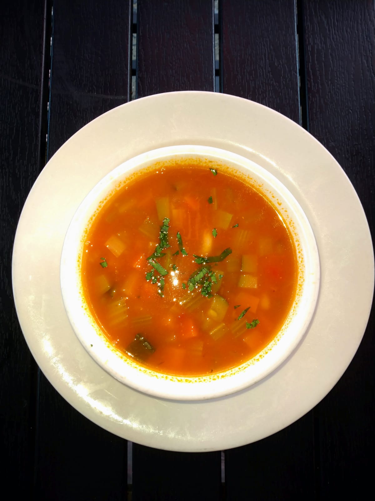 Order Minestrone Soup food online from Don giovanni ristorante catering store, New York on bringmethat.com